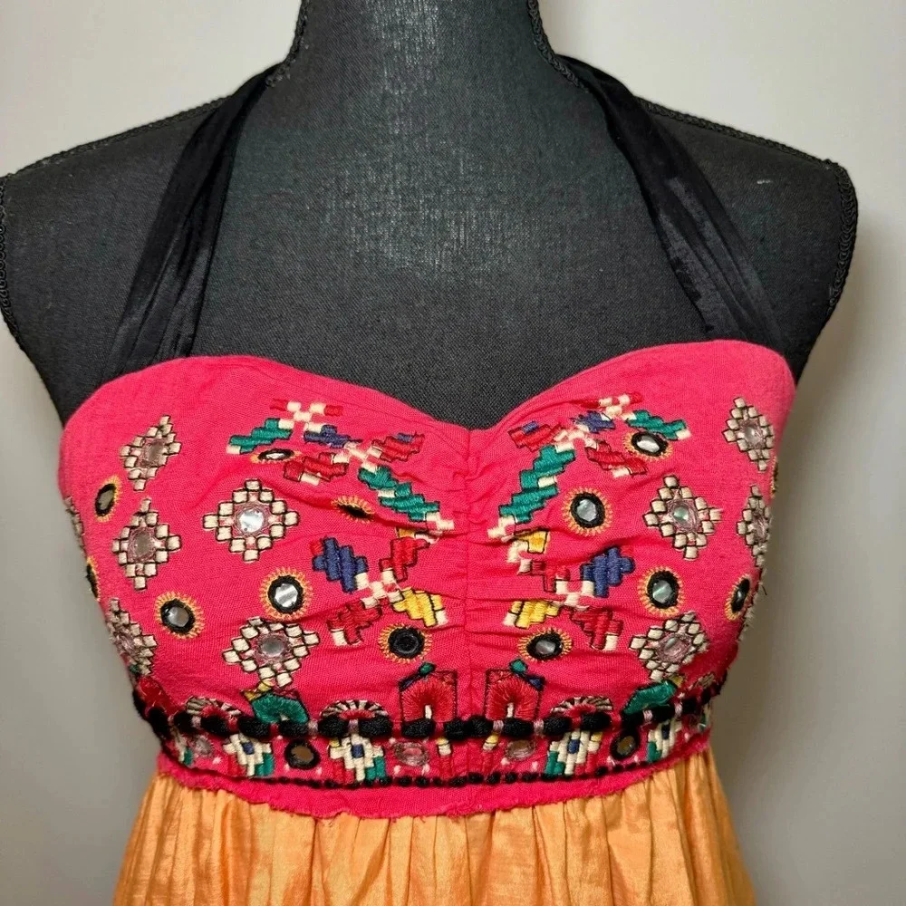 Anthropologie bohemian halter